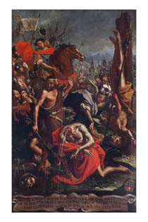 Giovanni  Bartolomeo Caravoglia - Martirio dei Santi Paolo e Pietro